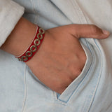 Handcrafted and Upcycled Unisex Bracelet