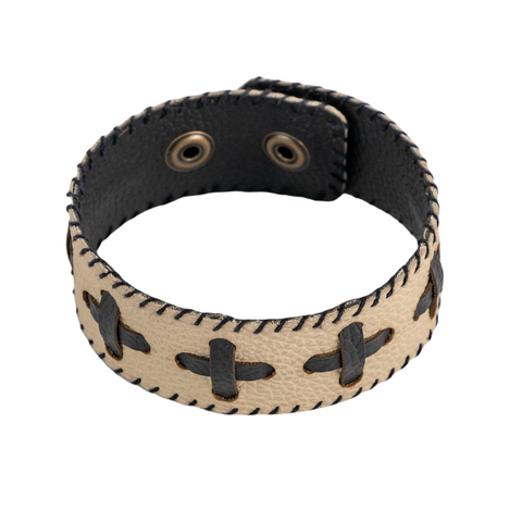 Handcrafted and Upcycled Unisex Bracelet
