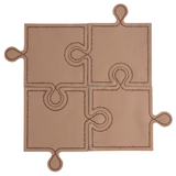 Upcycled, Stain-free and Handwoven Coasters (Set of 4)