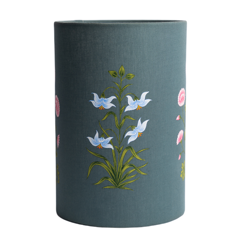 Table Lampshades with Hand Painted Artwork