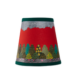 Table Lampshades with Hand Painted Artwork