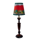 Table Lampshades with Hand Painted Artwork