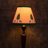 Table Lampshades with Hand Painted Artwork