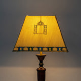 Table Lampshades with Hand Painted Artwork