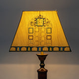 Table Lampshades with Hand Painted Artwork