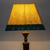 Table Lampshades with Hand Painted Artwork