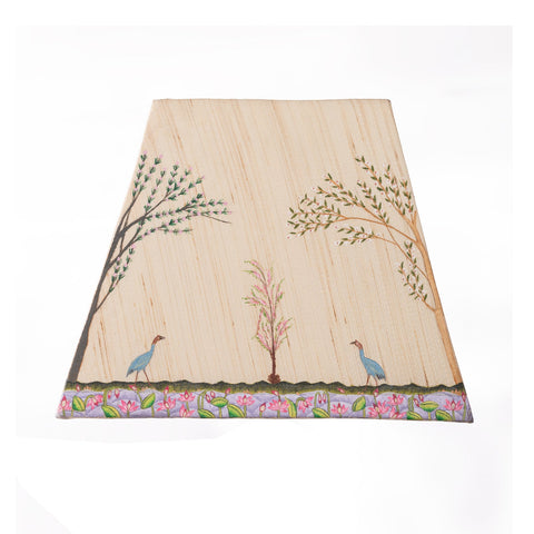 Table Lampshades with Hand Painted Artwork