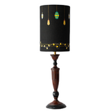 Table Lampshades with Hand Painted Artwork
