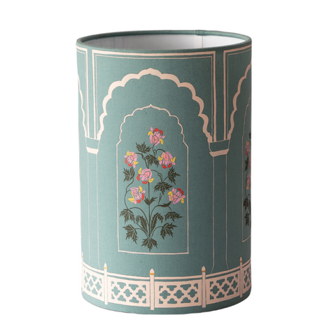 Table Lampshades with Hand Painted Artwork