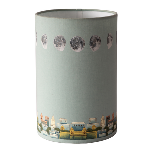 Table Lampshades with Hand Painted Artwork