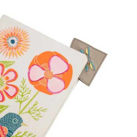 Simple Hand Embroidered and Upcycled Corner Bookmarks for Booklovers