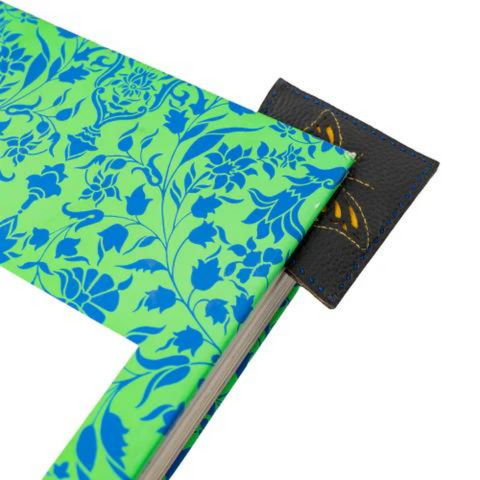 Simple Hand Embroidered and Upcycled Corner Bookmarks for Booklovers