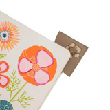 Simple Hand Embroidered and Upcycled Corner Bookmarks for Booklovers
