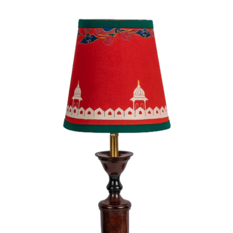 Table Lampshades with Hand Painted Artwork