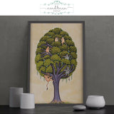 Tree Pichwai Painting
